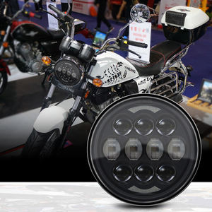 ไฟหน้า LED 5.75 นิ้ว ไฟสูง-ต่ำ พร้อมไฟจอดรถและขายึด สำหรับ Yamaha Bolt Raider Stryker <span class=keywords><strong>SCR950</strong></span> Warrior - Product Image 1