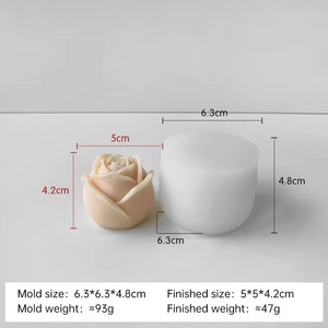 3D силиконовая форма в форме розы - Product Image 6