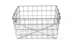 Large Capacity Kitchen Special Food <b>Storage</b> Mill Polish Stainless Steel Wire <b>Basket</b> Stocked China Origin OEM/ODM Available - Product Image 6