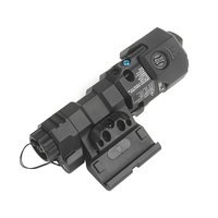 Pointeur laser vert tactique, lampe torche LED à lumière blanche, éclairage IR