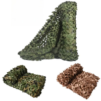 Rouleau de filet Camo à aiguille de pin-Résistant thermique/radar pour le camping en plein air, comprend un outil de coupe en forme de S