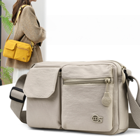 Fabricant direct à la mode haute capacité léger étanche extérieur sac à main sac de messager fermeture éclair Durable délicat