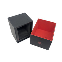 Boîte-cadeau de bougie pliable en papier d'art fantaisie mat texturé assorti personnalisé avec inserts Boîtes d'emballage de bougie pour pot à bougie
