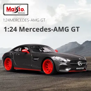 Maisto 1 24 <span class=keywords><strong>Mercedes</strong></span>-Benz <span class=keywords><strong>AMG</strong></span> GT simulazione ABS modellino di plastica auto ornamento <span class=keywords><strong>giocattolo</strong></span> per ragazzi - Product Image 4