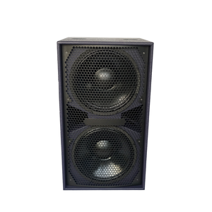 Système de sonorisation extérieur à ligne acoustique passive avec caisson de basses DJ double de 18 pouces BR218-<span class=keywords><strong>L</strong></span> 2025, haut-parleur avec amplificateur de 4 ohms en bois - Product Image 1