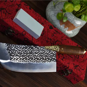 थोक अल्ट्रा तेज चाकू स्टेनलेस स्टील रंग लकड़ी संभाल टुकड़ा करने की क्रिया नक्काशी फल उपयोगिता रसोई के चाकू