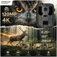 Caméra de chasse sans fil Suntekcam HC-960Ultra-Li avec carte SIM intégrée, 120MP, 4K, étanche IP65, stockage cloud gratuit, FTP, piège photo par e-mail