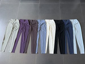 Cnshell Legging de sport taille haute, coupe ajustée aux chevilles, avec entrejambe invisible et effet anti-plis aux hanches, confortable, extensible, séchage rapide, pour le yoga et les activités sportives - Product Image 5