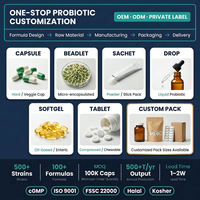 Lactobacillus Plantarum 200B 	 Poudre de probiotiques pour l'équilibre intestinal, favorise une digestion saine, qualité alimentaire, en vrac, marque privée, OEM