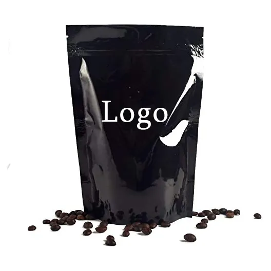 Custom impermeabile foglio di alluminio cibo antiodore borsa riutilizzabile cerniera imballaggio Stand up sacchetto di plastica con Logo