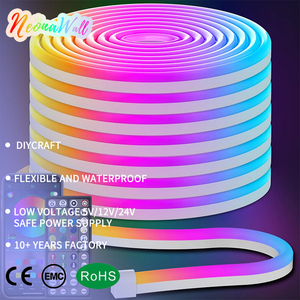 Neonawall 50FT RGB LED Neon Rope <span class=keywords><strong>Light</strong></span> con App/Telecomando, Impermeabile IP65, Sincronizzazione Musicale, Flessibile per Camera da Letto, Gaming, Decorazioni Interne ed Esterne - Product Image 1