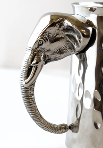 Elephant hold Handle Stainless Steel Champagne Ice Bucket Nickle Plated Finishing Wine Cooler With Elephant Head Handle Metal - Product Image 4