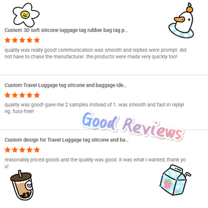 Etiqueta de equipaje de goma de PVC con hebilla de plástico, bonito diseño de personaje, bolsa de maleta de viaje, personalizado, identificación, gran oferta - Product Image 3