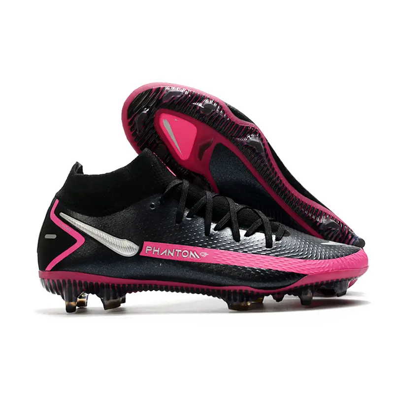 Botas de fútbol tejidas Phantom Gt para hombre, zapatos de fútbol de hierba Natural, depredadores atléticos americanos