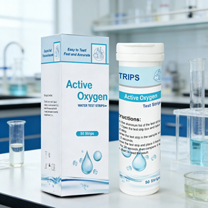 Bandes de <span class=keywords><strong>test</strong></span> d'<span class=keywords><strong>oxygène</strong></span> <span class=keywords><strong>actif</strong></span> pour l'eau |   Kit de détection précise des résidus d'ozone - Product Image 1