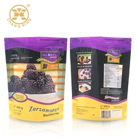 Custom Printing Herbruikbare Voedsel Verpakking Zakken Rits Stand Up Snack Zakje Voor Pistachenoten Noten Droog Fruit Natuurlijke Organische Mix Noten