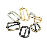 RW 13-50mm Ajusteur Boucle Glissière Sacs Accessoires Quincaillerie Carré Rectangle Tri-glisse Ajuster Rouleau Boucle Pin pour Vêtement