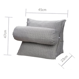 Cojín lumbar de poliéster para sofá, almohada grande con <span class=keywords><strong>respaldo</strong></span>, lavable, decorativa, más barata - Product Image 6