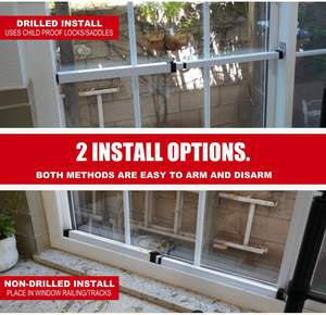 Cerradura de puerta corredera de aluminio de diseño moderno ajustable Fácil instalación <span class=keywords><strong>para</strong></span> <span class=keywords><strong>ventanas</strong></span> verticales horizontales puertas accesorios de ventana - Product Image 2