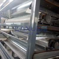 24 uur per dag werkende continue automatische roestvrijstalen allium-uien mesh-banddroger voedselverwerkingslijn voor uieneipoederproductie