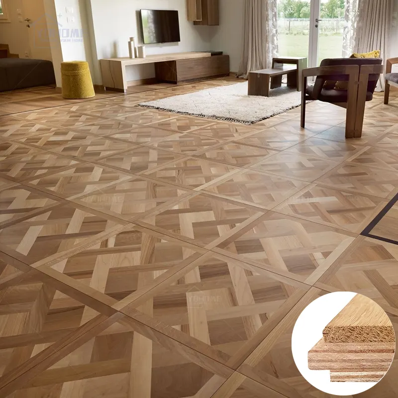 Foshan शीर्ष इंजीनियर parquetry मंजिल आपूर्तिकर्ताओं parquetry हाइब्रिड फर्श pavimento laminado डी मडीरा इंजीनियर फर्श