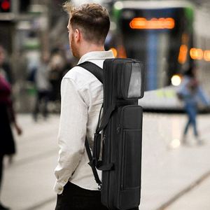 Estuche para taco de billar de tela Oxford impermeable, suave y gruesa, con correa de hombro y tipo bandolera, personalizable. Muestra gratuita. - Product Image 3