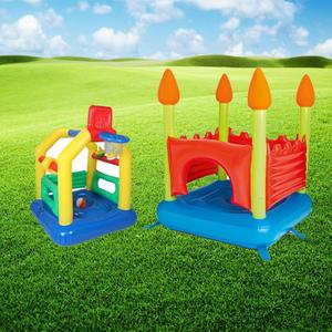 Château <span class=keywords><strong>gonflable</strong></span> pour enfants avec toboggan PVC 0.25mm d'épaisseur certifié CE Maison de saut extérieur pour <span class=keywords><strong>jardin</strong></span> de fête d'arrière-cour - Product Image 2