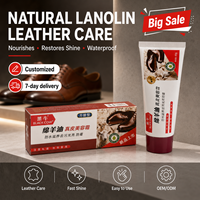 Hei Niu - Betún Impermeable para Zapatos 70g, Color Negro, con Aceite de Oveja, Resiste la Penetración del Agua de Lluvia, Fácil de Limpiar, para Hombres y Mujeres