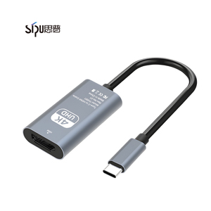 SIPU Ultra alta velocità 4K 30Hz 60hz PVC giacca <span class=keywords><strong>HDMI</strong></span> cavo <span class=keywords><strong>USB</strong></span> 3.1 tipo C maschio a per <span class=keywords><strong>HDMI</strong></span> adattatore <span class=keywords><strong>convertitore</strong></span> femmina - Product Image 1