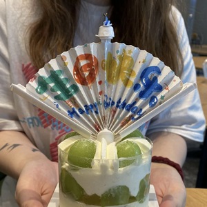 Decoración de Velas de Cumpleaños con Forma de Abanico, Cilíndrica, Desplegable Automáticamente, con Deseos Sorpresa, Decoración de Fiesta Moderna y Creativa para Pastel de Cumpleaños - Product Image 2