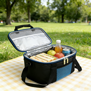 Термосумка-холодильник Lemei для доставки продуктов, большая, прессованная, изолированная, для кейтеринга, пикника, ланчей - Product Image 4