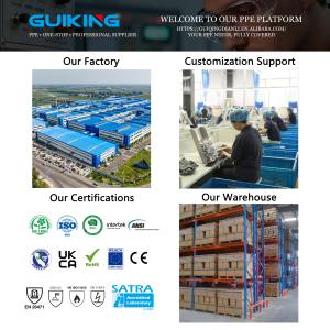 Gants de travail résistants à la chaleur et à l'isolation thermique - Feutre d'aramide/coton enduit de latex, niveau de sécurité élevé pour les applications industrielles - Product Image 6