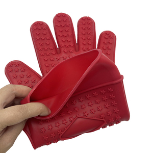 Benhaida - Juego de 2 Guantes de Silicona Extra Largos para <span class=keywords><strong>Horno</strong></span>, Resistentes al Calor, Fáciles de Usar y Duraderos, para Barbacoa - Product Image 2