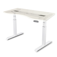 Bureau d'ordinateur électrique intelligent réglable en hauteur, mobilier de bureau moderne, bureau assis-debout réglable en hauteur