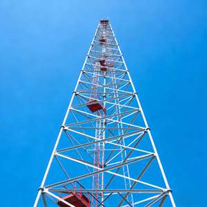 Üç Tüplü İletişim Kulesi 30 Metre Yükseklik Q235B/Q355B/Q420B Malzeme - Product Image 4