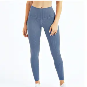 ECBC – legging élastique à imprimé pied-de-poule pour femme, collant actif de Yoga, de Fitness, de levage des fesses