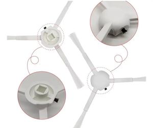 Cepillos Laterales para Aspiradora, Repuestos para Mijia <span class=keywords><strong>Dreame</strong></span> B101CN S S <span class=keywords><strong>Pro</strong></span> 1C 1T 2C <span class=keywords><strong>D9</strong></span> - Product Image 4