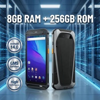 6G 64G Android 13 Pantalla 5.5" NFC Escáner 1D 2D 4G WiFi BT Gestión Almacén Terminal Portátil Colector de Datos PDA Robusta