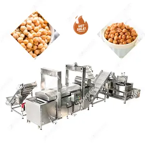 Línea de producción de comida para snacks, máquina de freír chetos fritos, Kurkure, Niknak