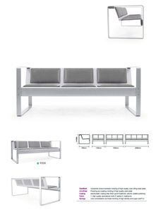 เก้าอี้รอโซฟานั่งรอของสาธารณะเก้าอี้รอของในห้องสำนักงานสำหรับโรงพยาบาลขั้นสูง - Product Image 6