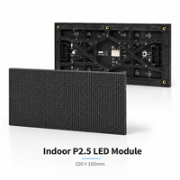 Módulo de Panel LED para Interiores HLT a Todo Color SMD P2.5, 320x160mm, 800CD, 16 Bits, 3840Hz, 2 Años de Garantía, 8K, Ángulo de Visión de 160°