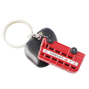 Personnalisé <span class=keywords><strong>en</strong></span> gros Offre Spéciale <span class=keywords><strong>voyage</strong></span> Souvenir cadeau téléphone boîte porte-clés voiture porte-clés <span class=keywords><strong>Londres</strong></span> Bus porte-clés - Product Image 3