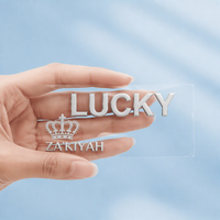 Étiquettes d'expédition personnalisées en PVC transparent UV avec adhésif frontal, autocollants de transfert 3D pour équipements industriels et emballages de produits
