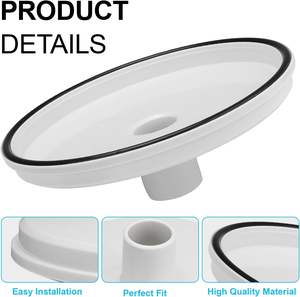 Plaque et adaptateur d'aspirateur pour <span class=keywords><strong>skimmer</strong></span> de piscine en plastique 3MIRRORS SP1106 pour les modèles de piscines <span class=keywords><strong>Hayward</strong></span> SP1082/1084/1085/1075, nettoyant écologique - Product Image 4