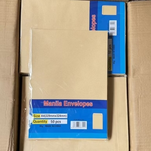 <span class=keywords><strong>Enveloppes</strong></span> en papier manila de taille <span class=keywords><strong>A4</strong></span>, A3, A5, DL, 80g, en gros, <span class=keywords><strong>enveloppes</strong></span> brunes et blanches pour les fournisseurs de papeterie de bureau - Product Image 3