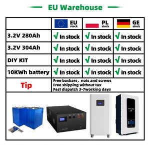 Célula de batería de iones de litio prismática de 3,2 V de grado LF280K con capacidad de 300Ah-320Ah Stock DE LA UE para sistemas solares Nuevo producto - Product Image 5