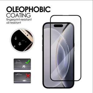 <span class=keywords><strong>Protezione</strong></span> dello <span class=keywords><strong>schermo</strong></span> del telefono <span class=keywords><strong>cellulare</strong></span> HD per iphone 17 16 15 Pro Max ESD pellicola di vetro temperato in alluminio alto - Product Image 5