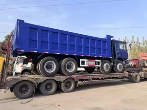 Camion benne lourd Shacman F3000 8X4 6x4 420 CV 31-40T, durable, diesel Euro3, boîte de vitesses 10 rapports, moteur Weichai, caméra arrière gauche - Product Image 3
