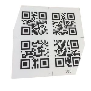 Aangepaste Drukrol Zelfklevende Barcode Label Nummer Qr <span class=keywords><strong>Code</strong></span> Sticker Afdrukken - Product Image 2