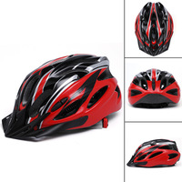 Casque de vélo pliable pour adulte unisexe, avec coque en PC et EPS haute densité, noir brillant, pour VTT/vélos de route, fabriqué en Chine